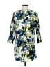 Soft Surroundings 100% Polyester Blue Casual Dress Size XS - photo 2