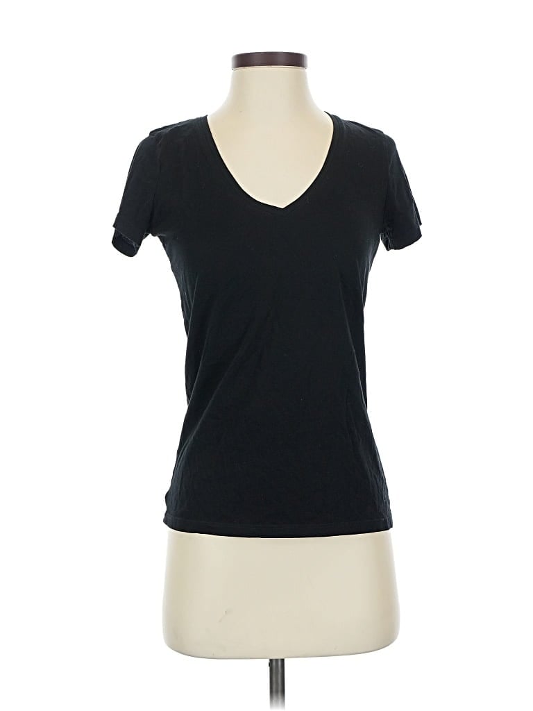 Pre-owned Club Monaco Short Sleeve T-shirt In Black