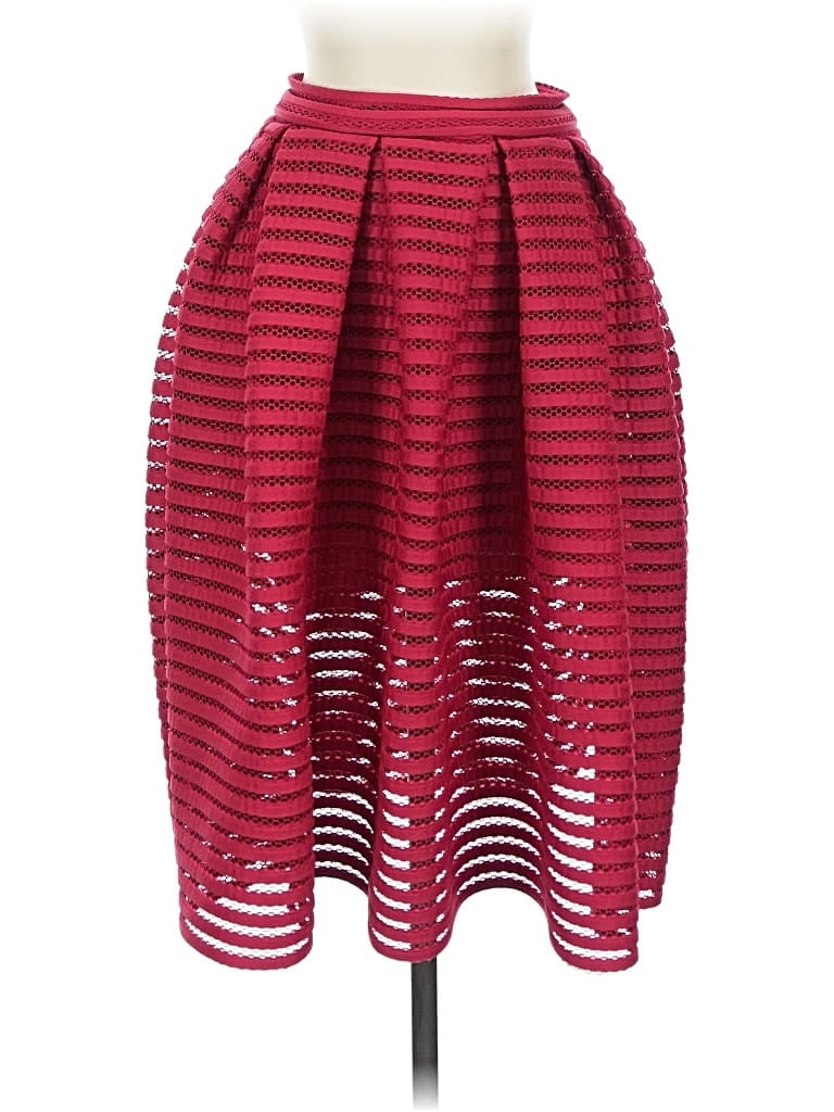 Pre-owned Maje Formal Skirt In Red