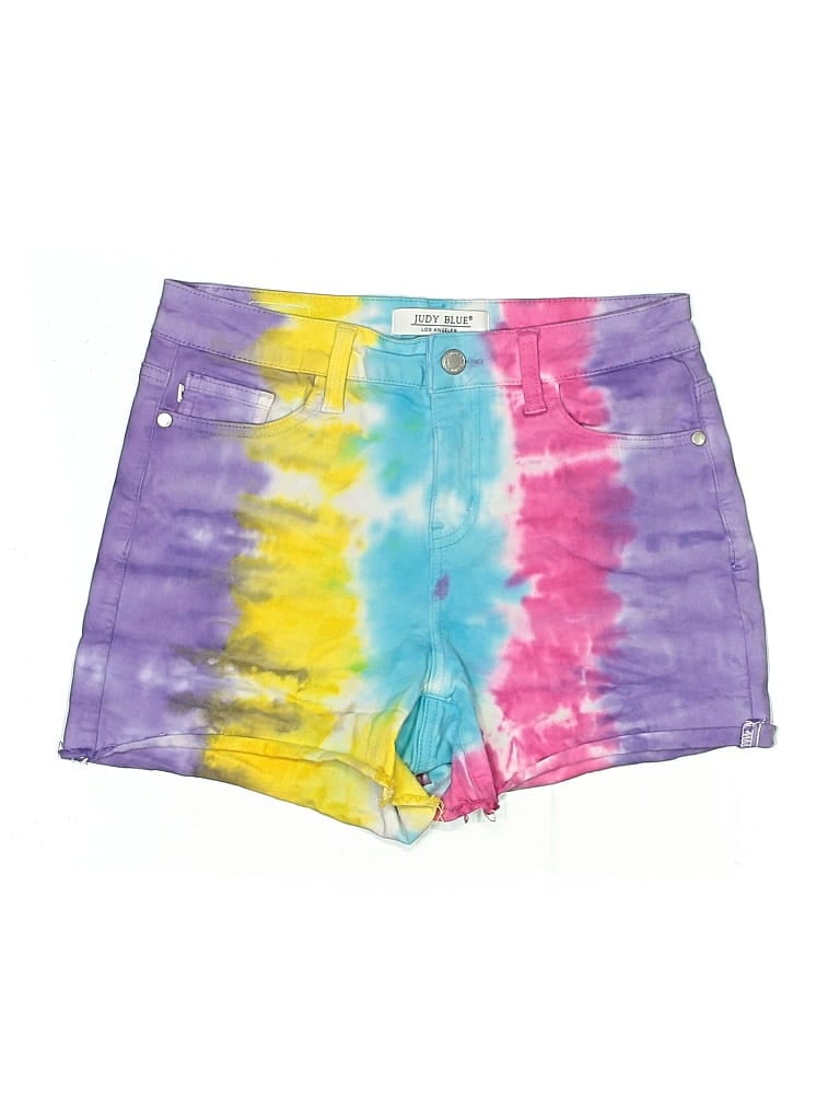 Pre-owned Judy Blue Denim Shorts In Purple