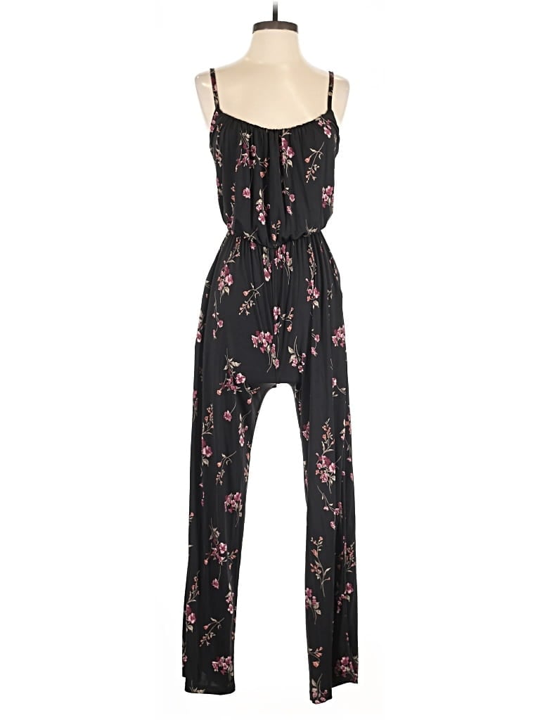 Pre-owned Kaileigh Jumpsuit In Black