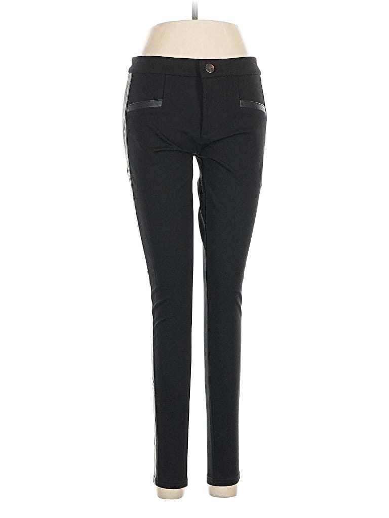 Pre-owned Aqua Casual Pants In Black