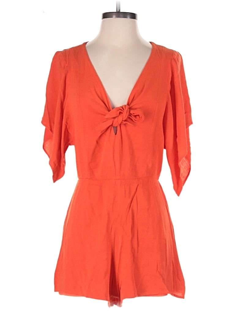 Pre-owned Louna Romper In Orange
