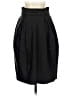 BCBGMAXAZRIA Solid Black Formal Skirt Size 0 - photo 1