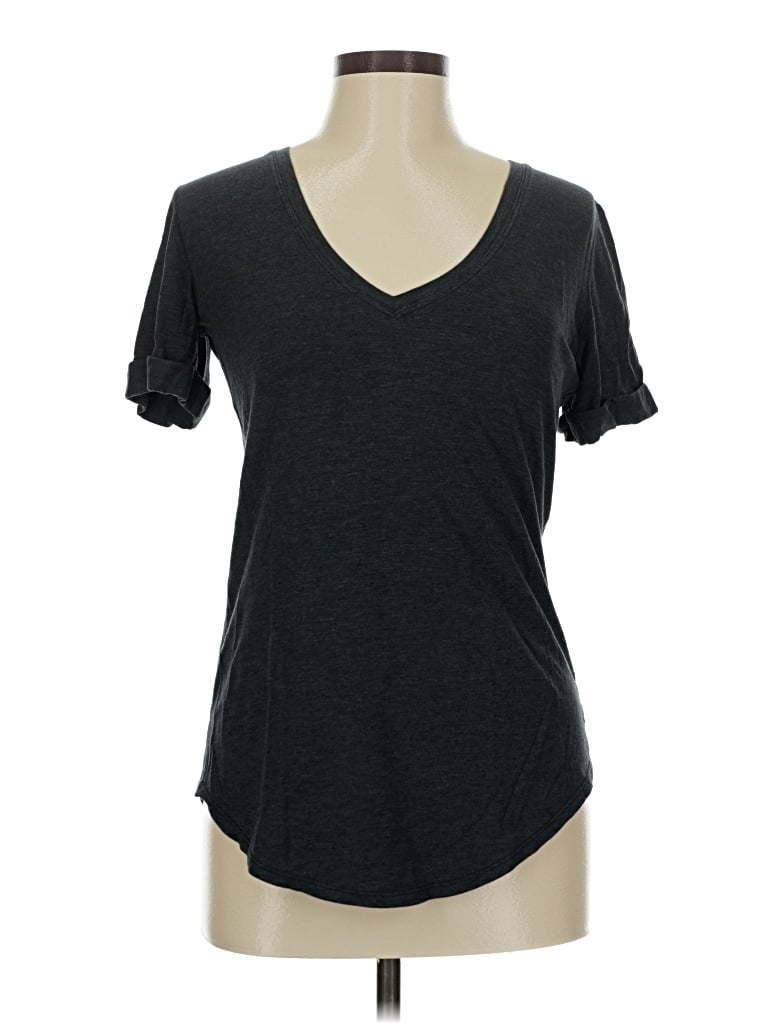 Pre-owned Lululemon Athletica Short Sleeve T-shirt In Gray