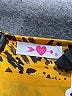 Buddy Love 100% Polyester Animal Print Yellow Casual Skirt Size M - photo 3