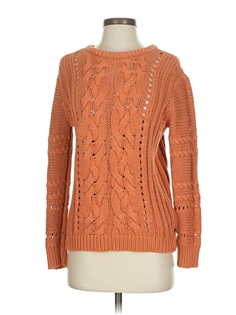 Pre-owned Roxy Pullover Sweater In Orange
