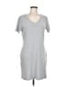 Assorted Brands Solid Gray Casual Dress Size M - photo 1
