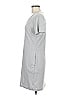 Assorted Brands Solid Gray Casual Dress Size M - photo 5