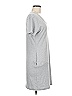 Assorted Brands Solid Gray Casual Dress Size M - photo 4