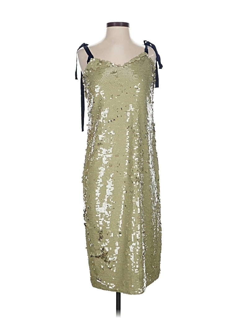 J.CREW COLLECTION Pre-owned Cocktail Dress In Green