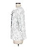 Malvin 100% Linen White 3/4 Sleeve Blouse Size 6 - photo 5
