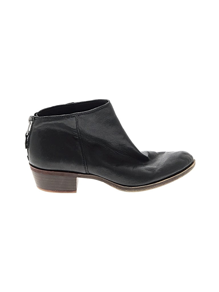 Pre-owned Lucky Brand Ankle Boots In Black