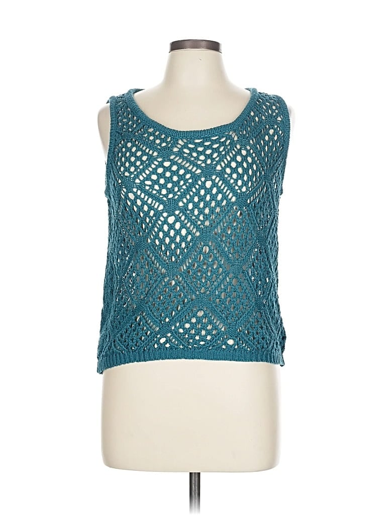 Pre-owned Unbranded Sweater Vest In Blue