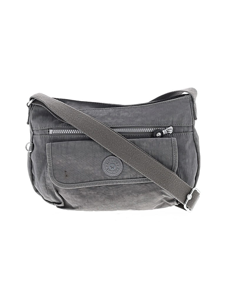 Pre-owned Kipling Crossbody Bag In Gray