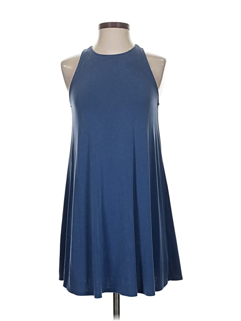 Pre-owned Abercrombie & Fitch Casual Dress In Blue