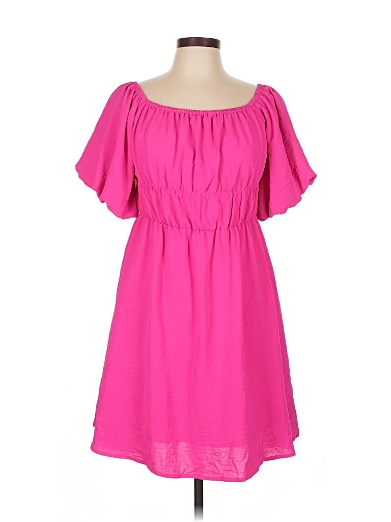 DOKOTOO Pre-owned Casual Dress In Pink
