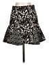 Parker Animal Print Black Casual Skirt Size S - photo 1