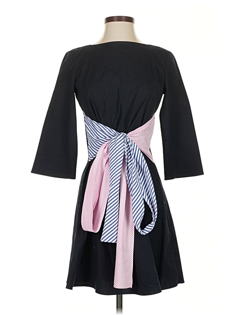 Pre-owned Armani Exchange Casual Dress In Black