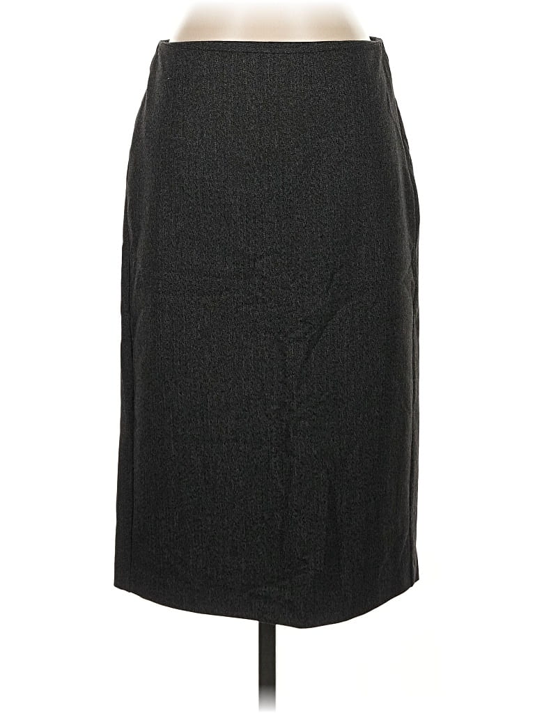 Pre-owned United Colors Of Benetton Formal Skirt In Gray