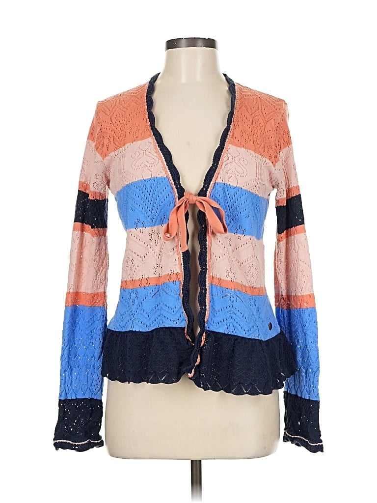 Pre-owned Odd Molly Cardigan Sweater In Blue