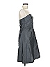 Alfred Sung 100% Polyester Gray Cocktail Dress Size 6 - photo 4