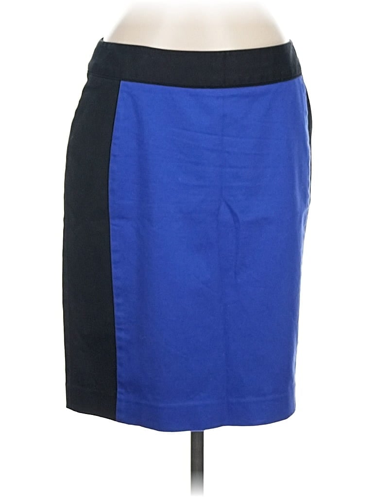Pre-owned Liz Claiborne Formal Skirt In Blue