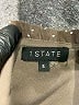 1.State 100% Polyester Brown Sleeveless Blouse Size S - photo 7