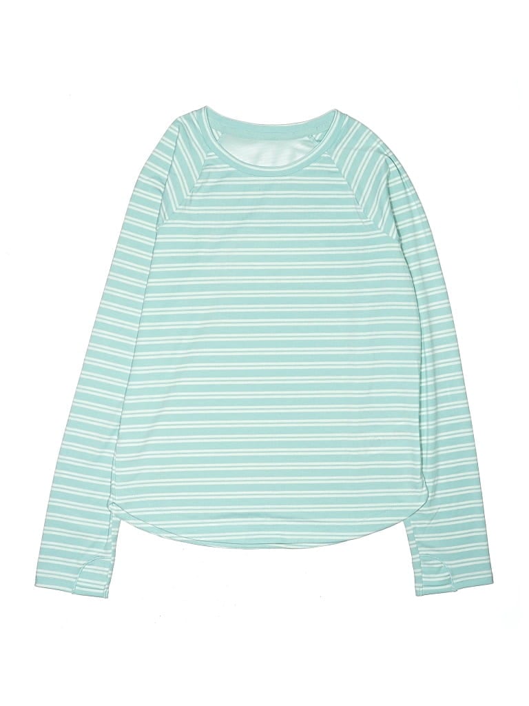 Pre-owned Simply Southern Kids' Long Sleeve T-shirt In Blue