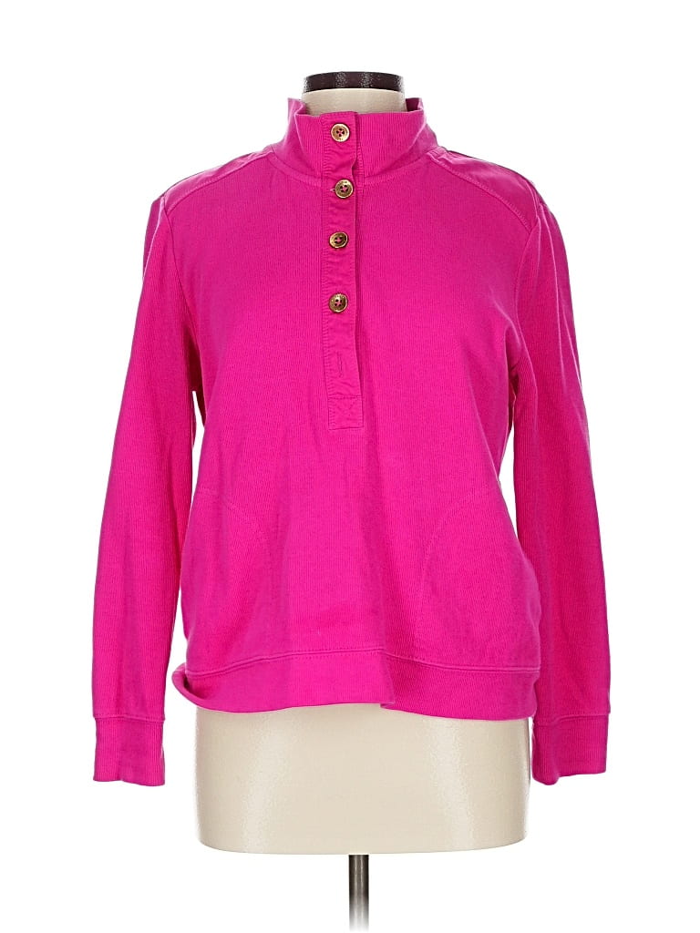 Pre-owned Polo Ralph Lauren Pullover Sweater In Pink