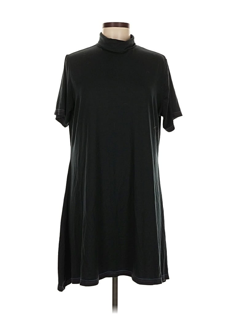 Pre-owned Assorted Brands Casual Dress In Black