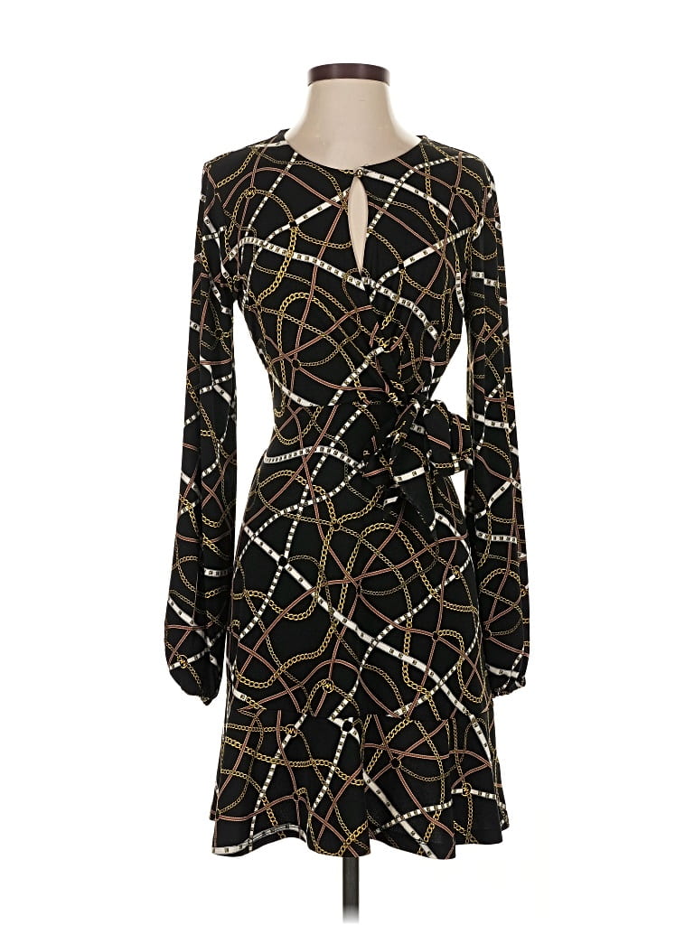 Pre-owned Michael Michael Kors Cocktail Dress In Black