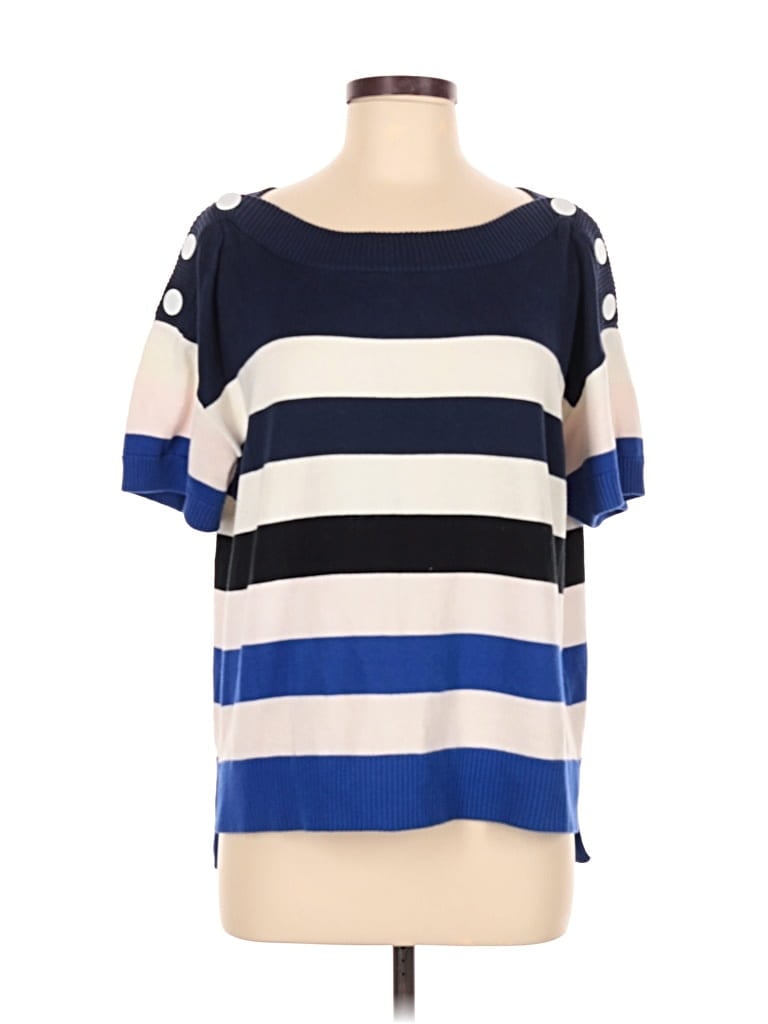 Pre-owned Cabi Pullover Sweater In Blue