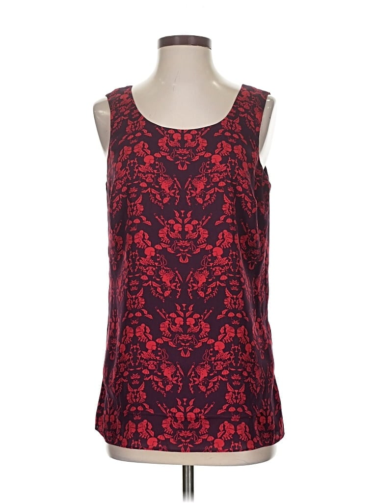Pre-owned Cabi Sleeveless Top Red Scoop Neck Tops