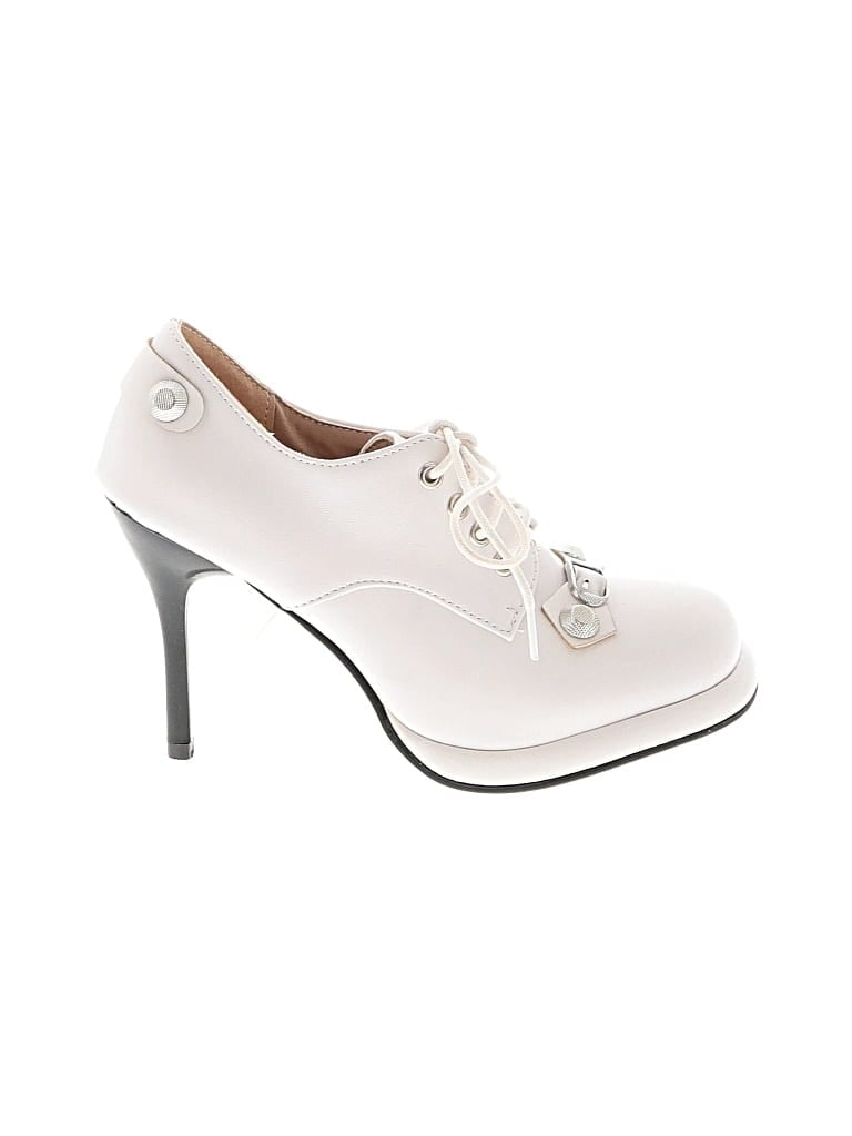 Pre-owned Unbranded Heels In White