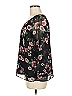 CAbi 100% Polyester Black 3/4 Sleeve Blouse Size M - photo 5