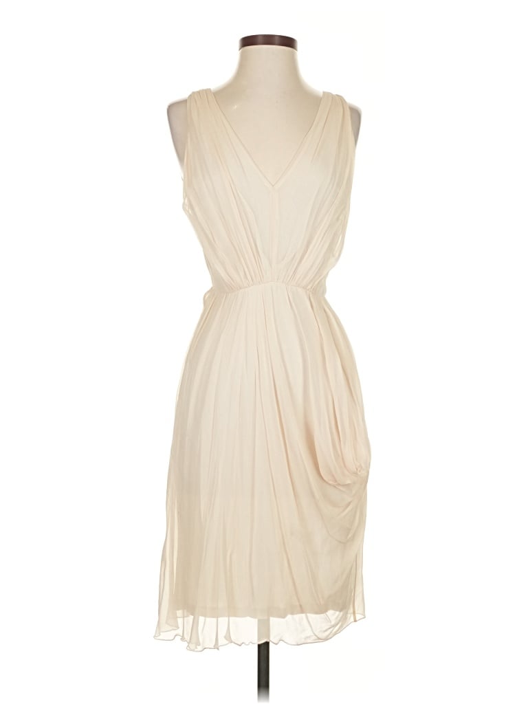 Pre-owned Alice And Olivia Alice + Olivia Cocktail Dress In White