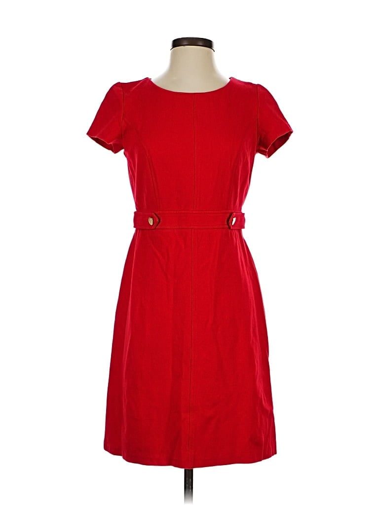 Pre-owned Talbots Casual Dress In Red