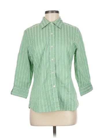 Doncaster Sport 3/4 Sleeve Button-Down Shirt (view 1)