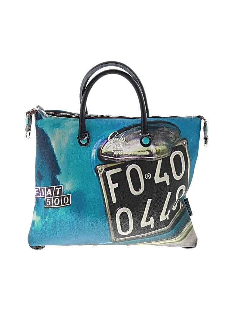 Pre-owned Gabs Tote Bag In Blue