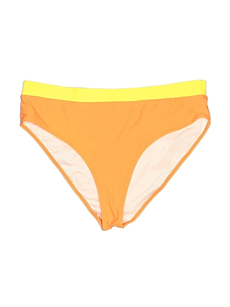 Pre-owned Icyzone Swimsuit Bottoms In Orange