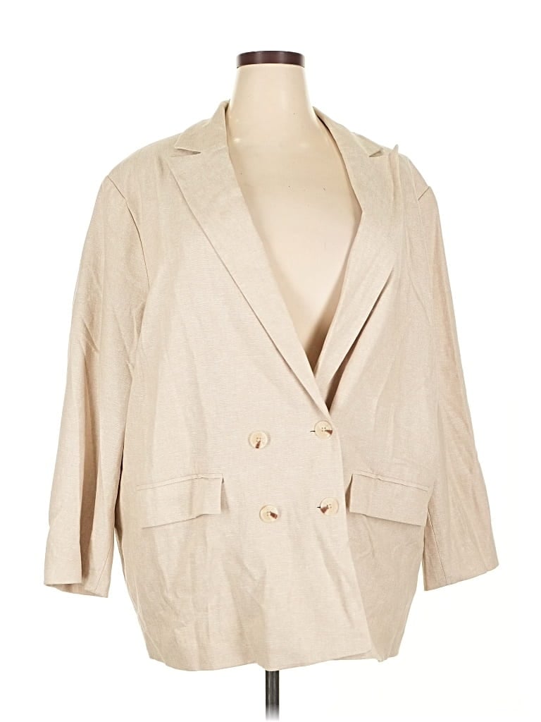 Pre-owned Old Navy Blazer Jacket In Brown