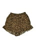 Sienna Sky 100% Polyester Animal Print Gold Shorts Size S - photo 1