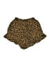 Sienna Sky 100% Polyester Animal Print Gold Shorts Size S - photo 2