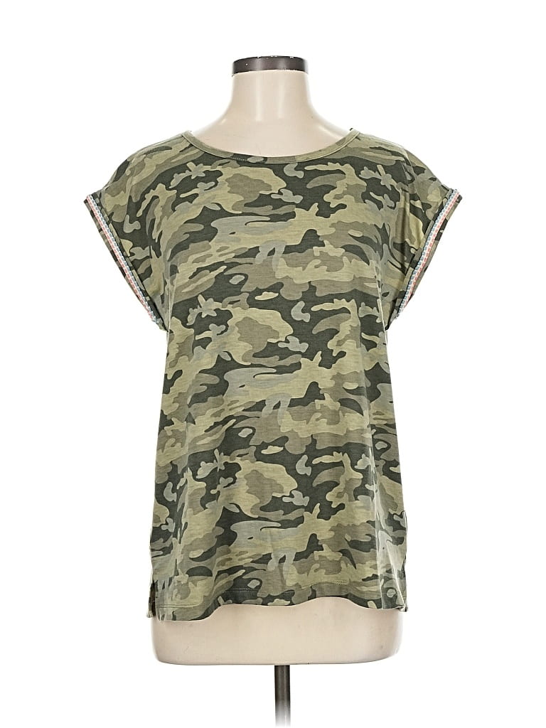 Pre-owned Hem & Thread Sleeveless T-shirt In Green