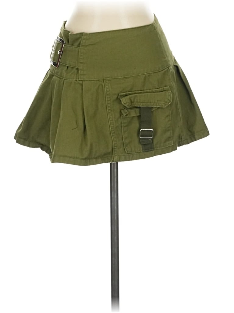 Pre-owned Fashion Nova Casual Skirt In Green
