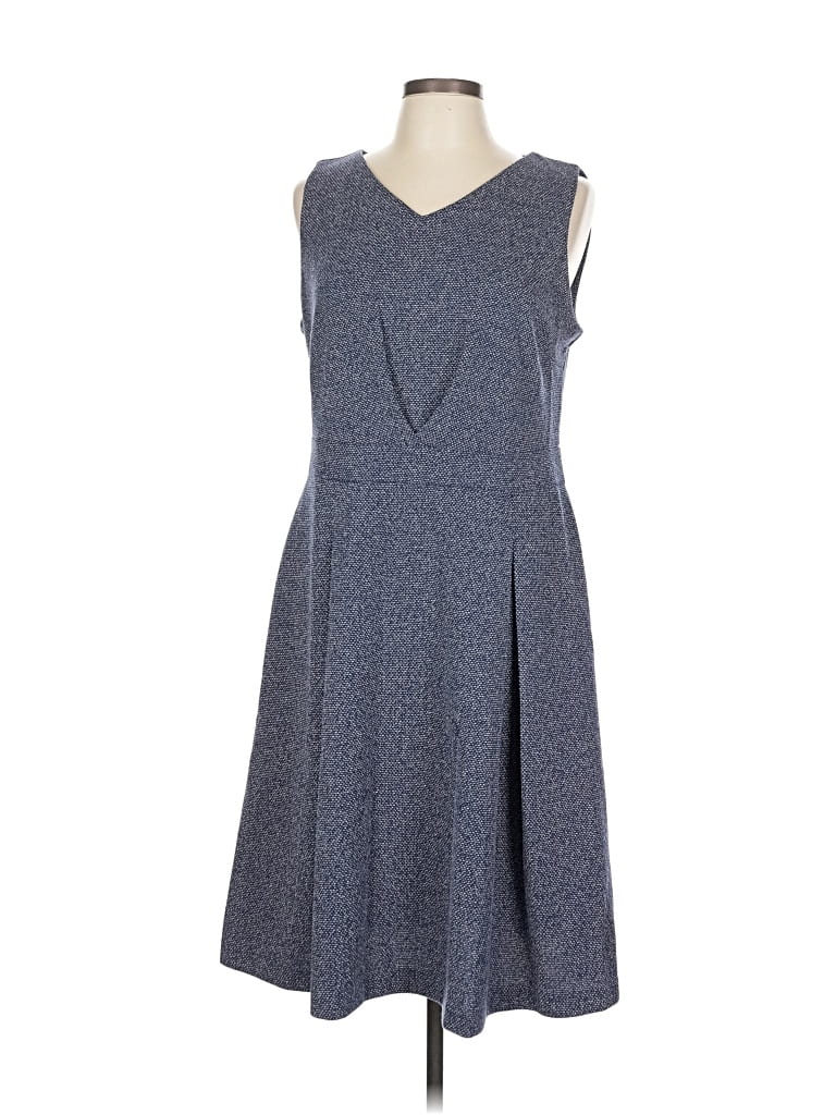 Pre-owned Talbots Casual Dress In Gray