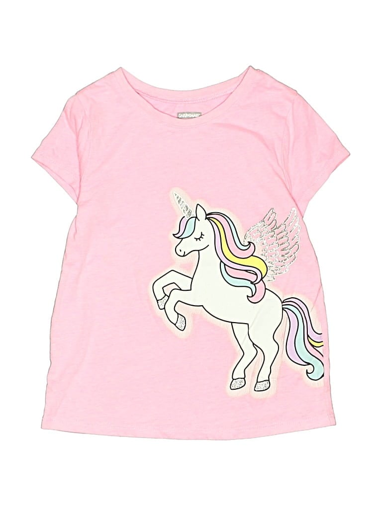 Pre-owned Garanimals Kids' Short Sleeve T-shirt In Pink