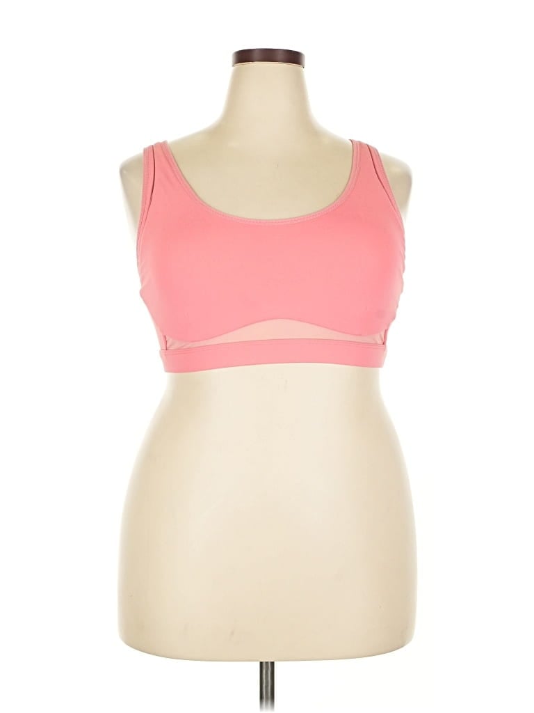 Pre-owned Fabletics Sports Bra In Pink
