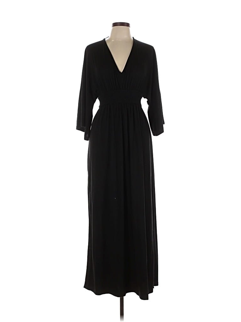 Pre-owned Unbranded Casual Dress In Black